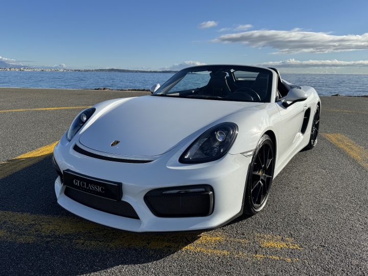 Porsche Boxster 3.8L 375CH SPYDER Blanc - 1