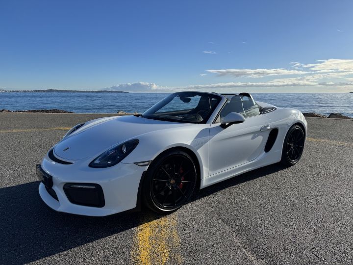 Porsche Boxster 3.8L 375CH SPYDER Blanc - 2