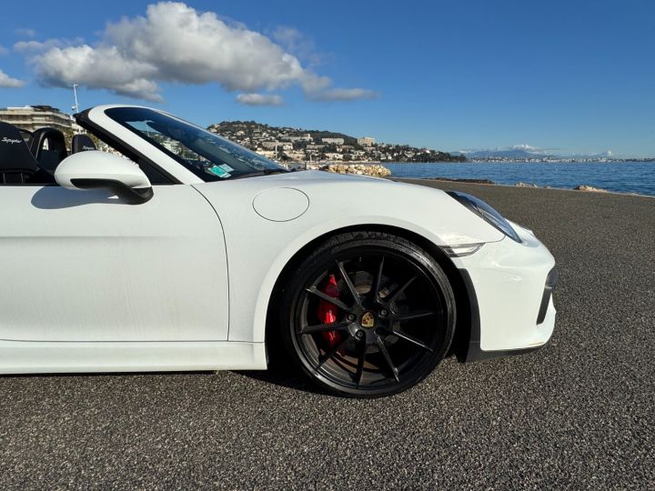 Porsche Boxster 3.8L 375CH SPYDER Blanc - 6