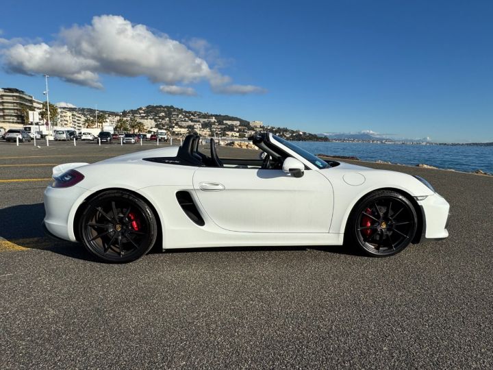 Porsche Boxster 3.8L 375CH SPYDER Blanc - 7