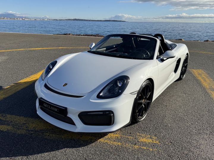 Porsche Boxster 3.8L 375CH SPYDER Blanc - 8