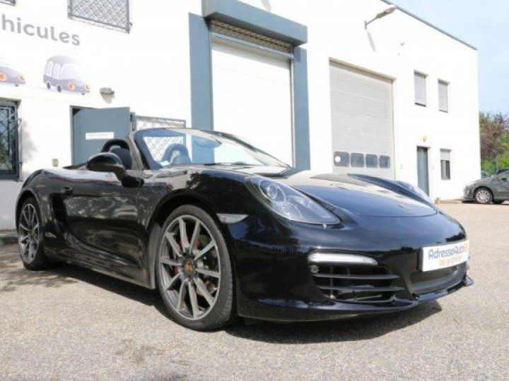 Porsche Boxster (3) TYPE 981 3.4 S 315CV PDK     Essence NOIR - 1