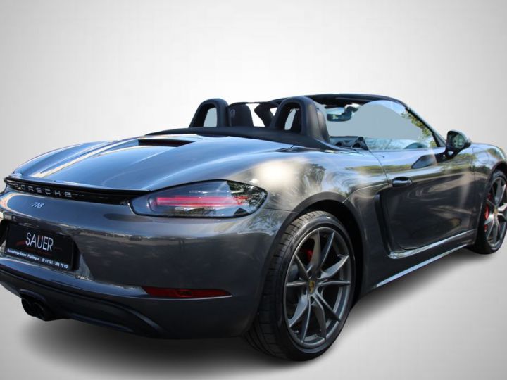 Porsche Boxster 4 cyl .2.5 L S 718 349 PDK 1èreM JA 20 BOSE PASM PSE Pack Chrono Garantie 12 mois Prémium Grise - 11