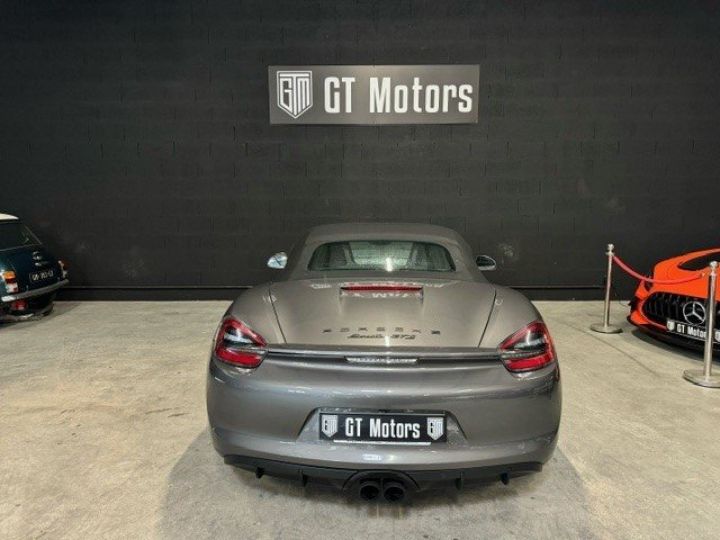 Porsche Boxster (981) 3.4 330CH GTS PDK Gris F - 4