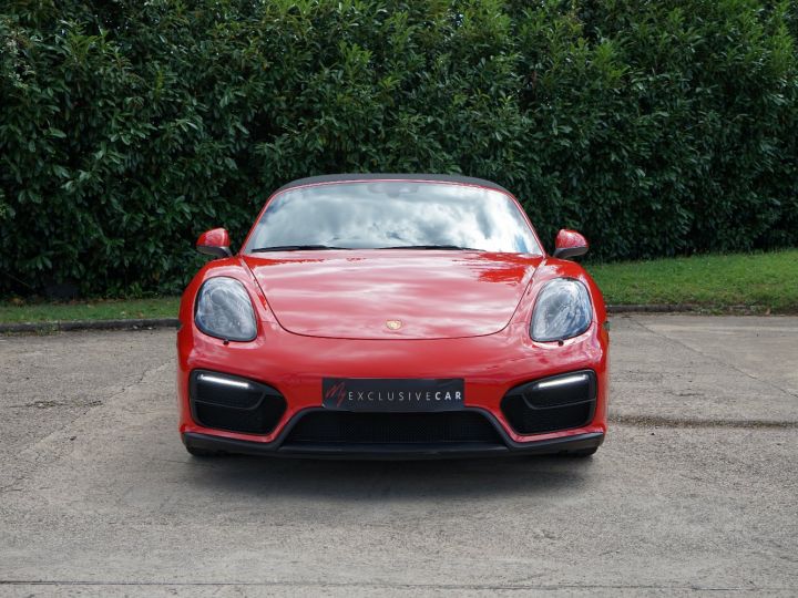 Porsche Boxster 981 GTS PDK - Parfaitement Optionné (Pack Intérieur GTS, Carbone, Sièges Sport Plus, BOSE, ...) - Carnet 100% PORSCHE - Révisée 07/2024 - Gar. 12 Mois Rouge Indien - 15