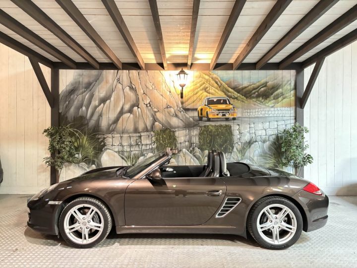 Porsche Boxster 987 2.9 255 CV BVM6 FR Marron - 1