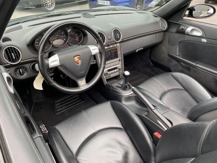 Porsche Boxster (987) Flat 6 2.7l 240 CH BVM 5 Sièges Sport Chauffant PASM Très Propre Historique Noir - 15
