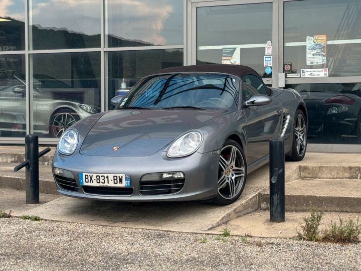 Porsche Boxster 987 S Cabriolet Gris - 1