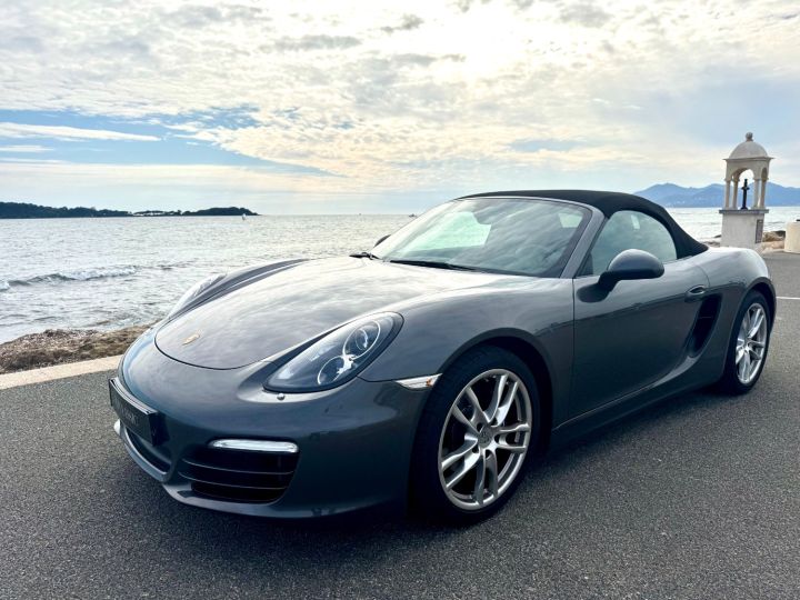 Porsche Boxster BOXSTER III (981) 2.7 265 PDK Grise Fonce - 3