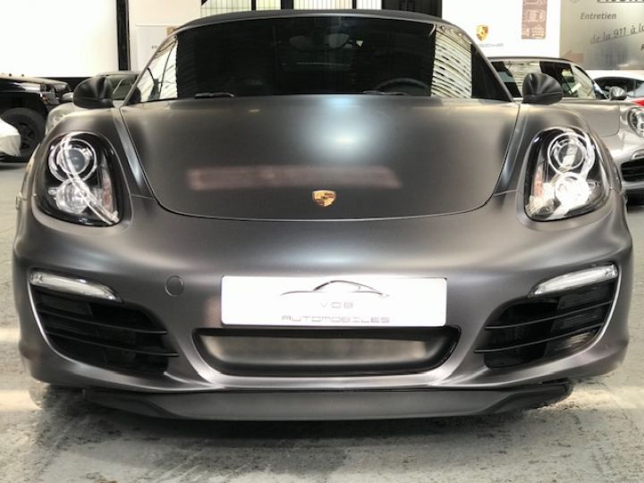 Porsche Boxster PORSCHE 981 BOXSTER 2.7 265CV BVM / ECHAPPEMENT SPORT / 42500 KMS Gris Gt - 10