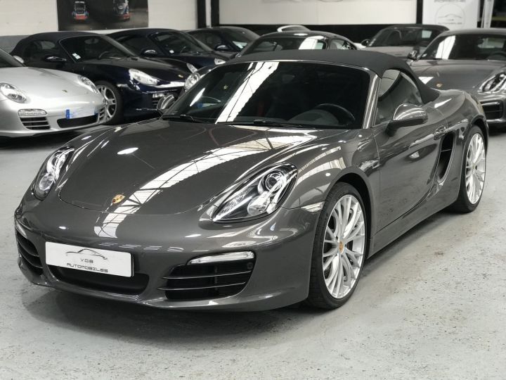 Porsche Boxster PORSCHE 981 BOXSTER 2.7 265CV PDK / 35000 KMS Gris Quartz - 5