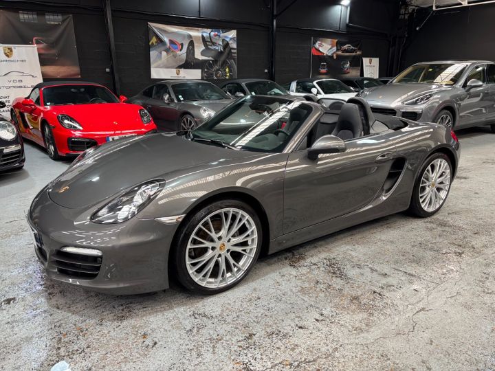 Porsche Boxster PORSCHE 981 BOXSTER 2.7 265CV PDK / 44600 KMS Gris Achatgrau - 2