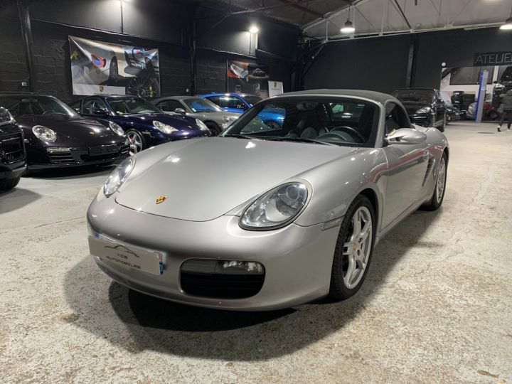 Porsche Boxster PORSCHE 987 BOXSTER 2.7 240CV / BVM /CHRONO /PASM /FRANCE / SUPERBE Argent Gt - 1