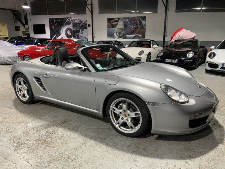 Porsche Boxster PORSCHE 987 BOXSTER 2.7 240CV / BVM /CHRONO /PASM /FRANCE / SUPERBE Argent Gt - 12