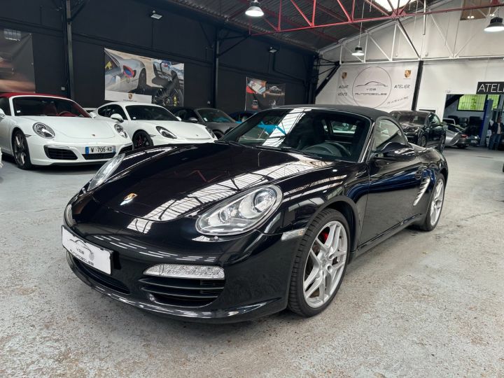 Porsche Boxster PORSCHE 987 BOXSTER 3.4 310CV BVM /86500 KMS/ 19 /CHRONO/PSE /SUPERBE Noir - 10