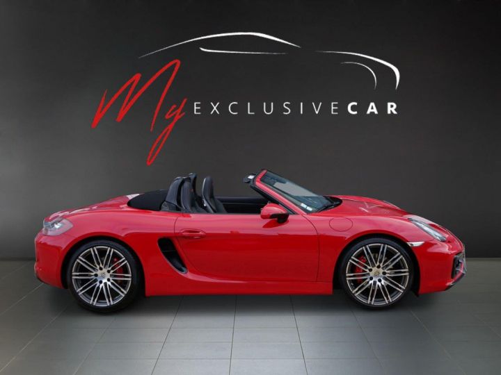 Porsche Boxster PORSCHE BOXSTER III TYPE 981 3.4 L 330 Ch GTS PDK - Française - Suivi Porsche - Pack GTS - Carmin Rouge Carmin - 4