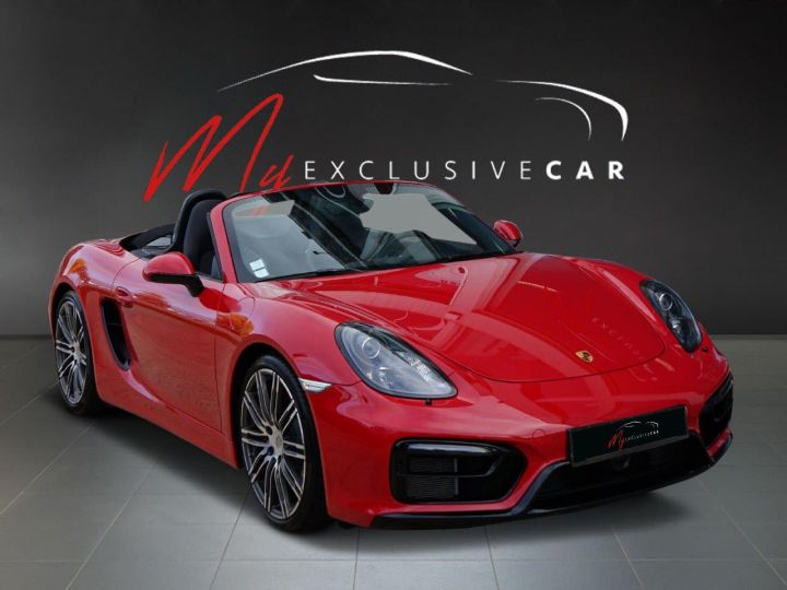 Porsche Boxster PORSCHE BOXSTER III TYPE 981 3.4 L 330 Ch GTS PDK - Française - Suivi Porsche - Pack GTS - Carmin Rouge Carmin - 3