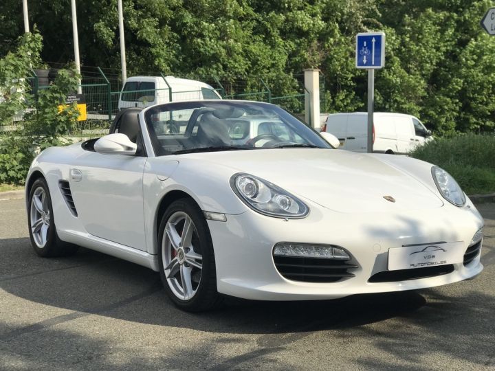 Porsche Boxster PORSCHE BOXSTER S 3.4 310CV PDK / CHRONO/ PASM /ECHAPPEMENT SPORT Blanc - 34