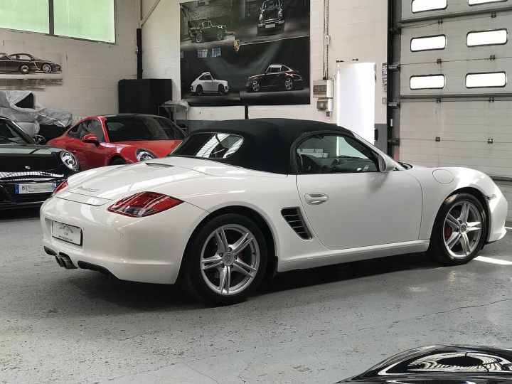 Porsche Boxster PORSCHE BOXSTER S 3.4 310CV PDK / CHRONO/ PASM /ECHAPPEMENT SPORT Blanc - 5