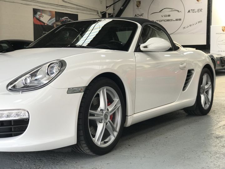 Porsche Boxster PORSCHE BOXSTER S 3.4 310CV PDK / CHRONO/ PASM /ECHAPPEMENT SPORT Blanc - 8