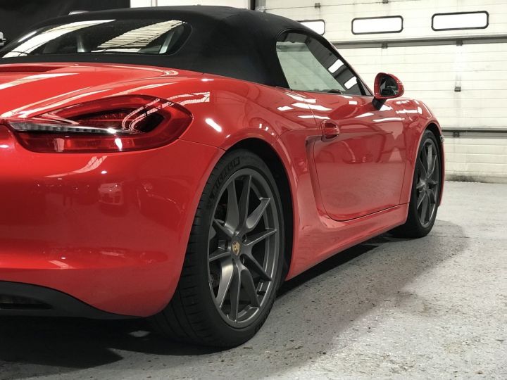 Porsche Boxster PORSCHE BOXSTER S 981 3.4 315cv PDK/CHRONO /PSE /PASM /35000km Rouge - 13