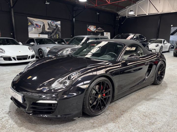 Porsche Boxster PORSCHE BOXSTER S 981 /3.4 315CV PDK /NAVI /20 /BIXENON /34000KM Noir - 1