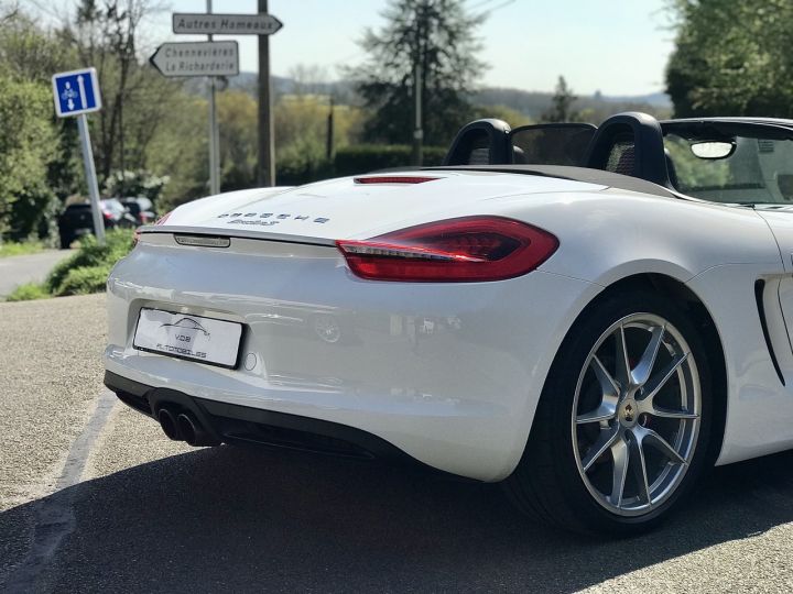 Porsche Boxster PORSCHE BOXSTER S 981 PDK/3.4 315CV / PASM / CHRONO/ BOSE / SUPERBE Blanc - 14