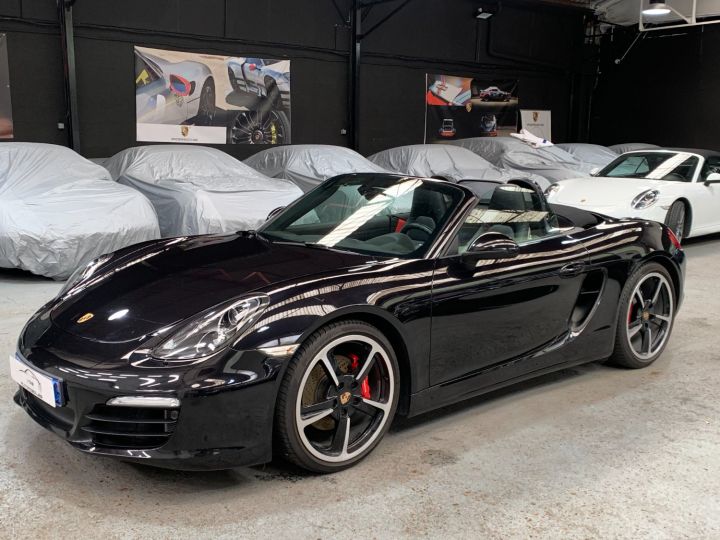 Porsche Boxster PORSCHE BOXSTER S 981 PDK/3.4 315CV / PASM / CHRONO/ECHAP / 2014/ FULL OPTIONS Noir - 5