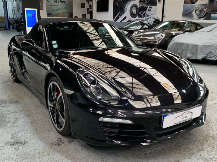 Porsche Boxster PORSCHE BOXSTER S 981 PDK/3.4 315CV / PASM / CHRONO/ECHAP / 2014/ FULL OPTIONS Noir - 12