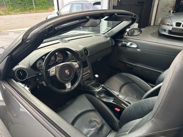 Porsche Boxster PORSCHE BOXSTER S 987 3.4 295 CV / BVM / GPS / ECHAPPEMENT SPORT /SUPERBE Gris Quartz - 30