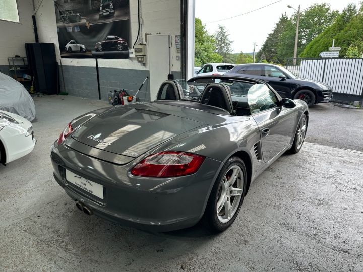 Porsche Boxster PORSCHE BOXSTER S 987 3.4 295 CV / BVM / GPS / ECHAPPEMENT SPORT /SUPERBE Gris Quartz - 12