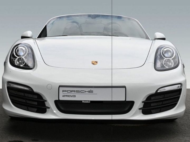 Porsche Boxster S 3.4 315 06/2013 BM/ 23.450 KM Porsche Approved! Blanc métal  - 12