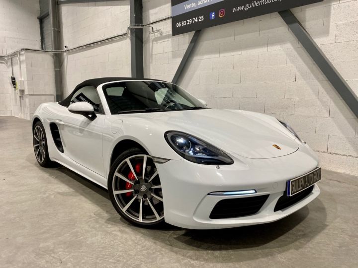 Porsche Boxster S 718 2.5 350 cv PDK S 718 2.5 350 cv PDK Blanc - 1