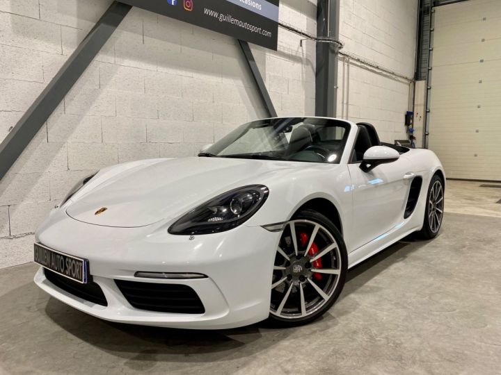 Porsche Boxster S 718 2.5 350 cv PDK S 718 2.5 350 cv PDK Blanc - 2