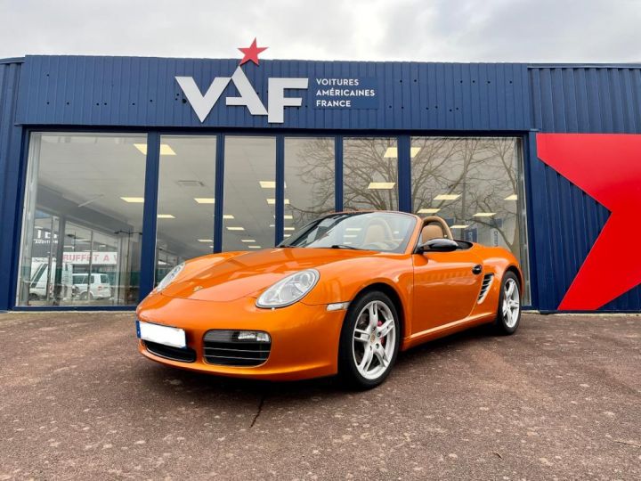 Porsche Boxster S 987 3.2 280ch Orange Vendu - 1