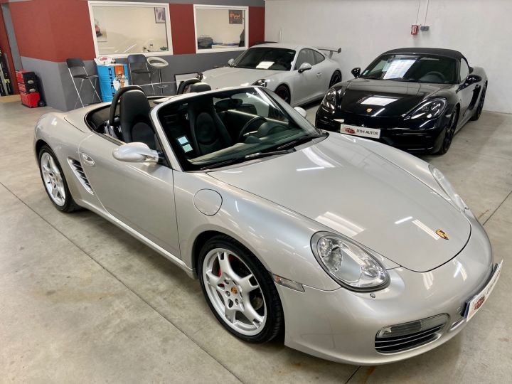 Porsche Boxster S Type 987 3,2 L 280 Ch Gris Arctique - 11