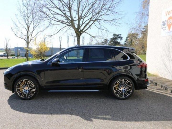 Porsche Cayenne 2 4.8 V8 570 TURBO S     Essence NOIR - 10