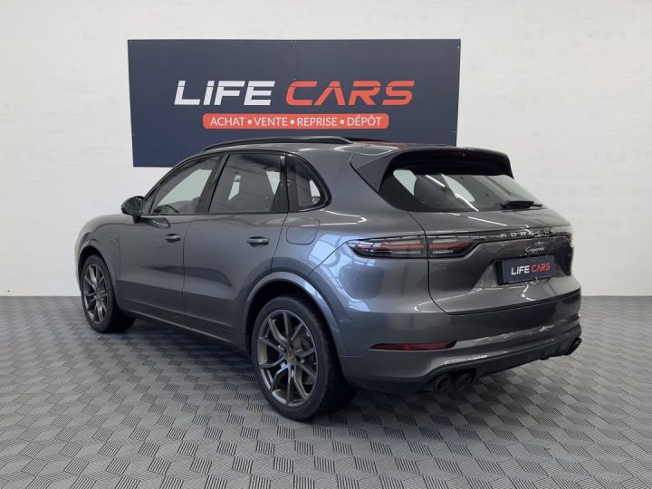 Porsche Cayenne 3.0 462ch E-Hybrid 2020 1ère main entretien complet GRIS - 7