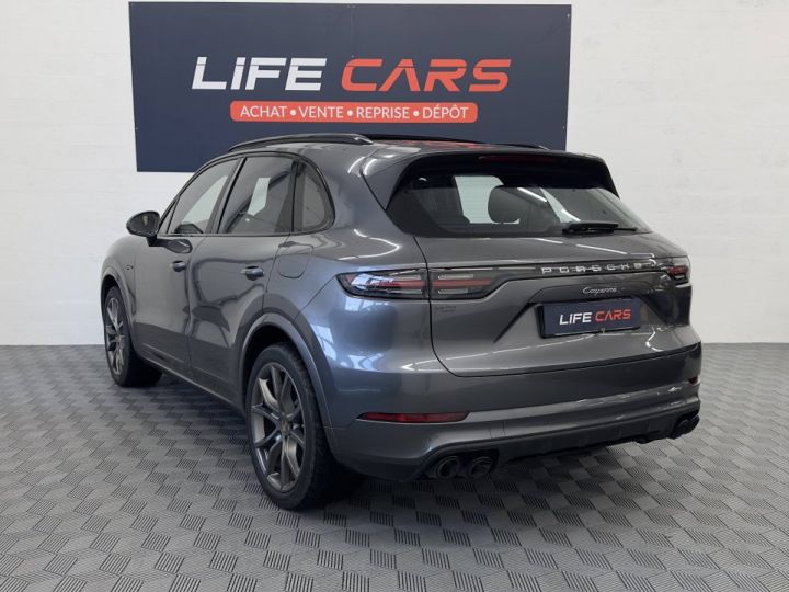 Porsche Cayenne 3.0 462ch E-Hybrid 2020 1ère main entretien complet GRIS - 8