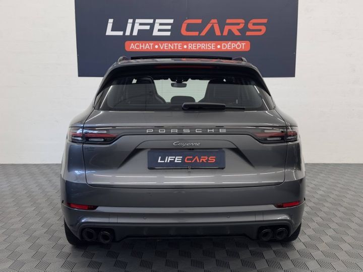 Porsche Cayenne 3.0 462ch E-Hybrid 2020 1ère main entretien complet GRIS - 9