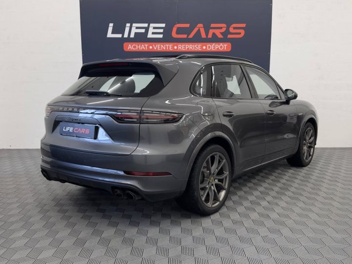 Porsche Cayenne 3.0 462ch E-Hybrid 2020 1ère main entretien complet GRIS - 10