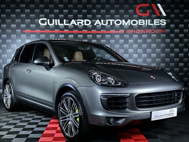 Porsche Cayenne 3.0 V6 S E-HYBRID 416ch TIPTRONIC GRIS - 3