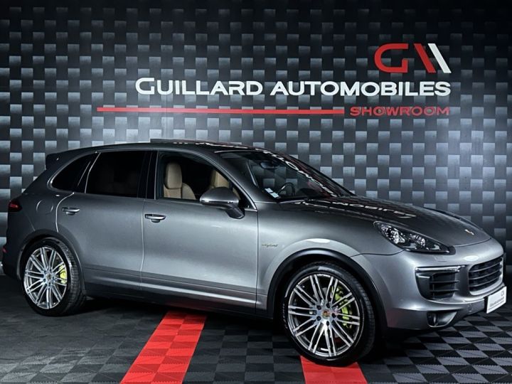 Porsche Cayenne 3.0 V6 S E-HYBRID 416ch TIPTRONIC GRIS - 4