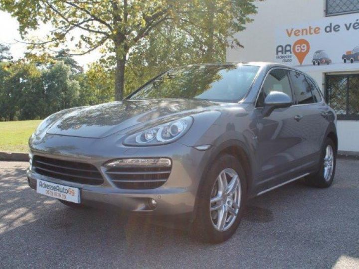 Porsche Cayenne 3.0D V6 245cv TIPTRONIC S BA Automatique     Diesel GRIS FONCE - 3