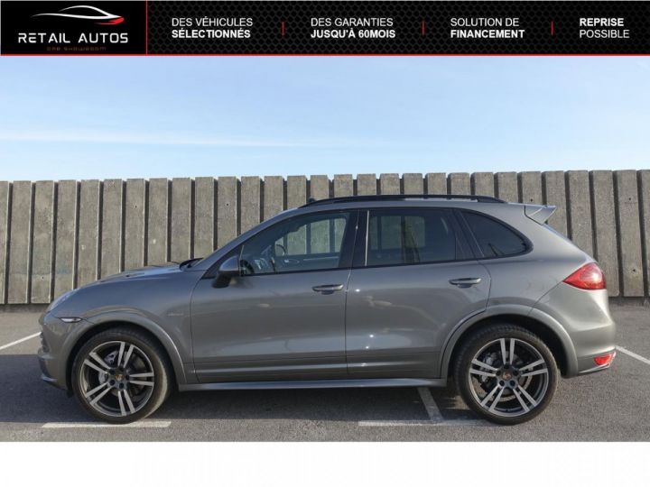 Porsche Cayenne 4.2 V8 TDI 382 - BVA Tiptronic S Gris métallisé - 2