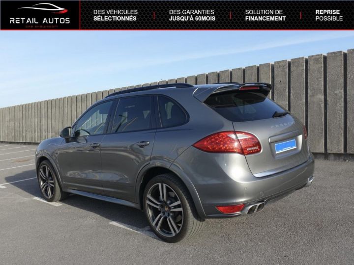 Porsche Cayenne 4.2 V8 TDI 382 - BVA Tiptronic S Gris métallisé - 3