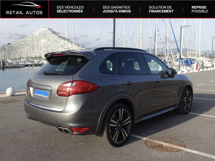 Porsche Cayenne 4.2 V8 TDI 382 - BVA Tiptronic S Gris métallisé - 4