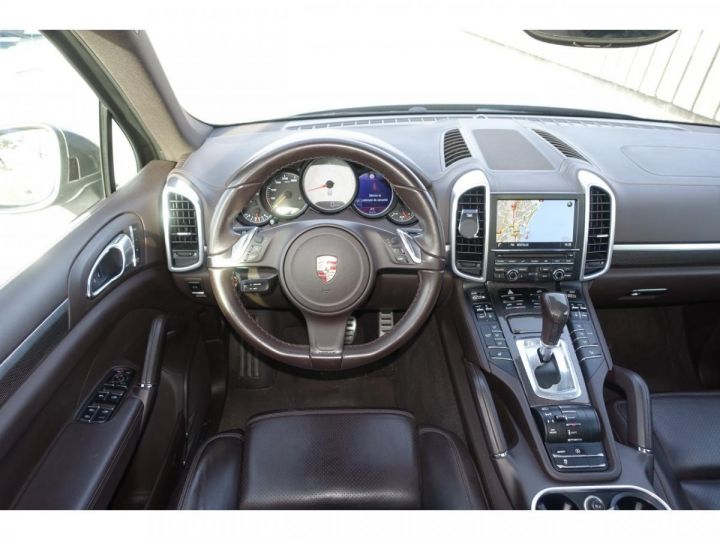 Porsche Cayenne 4.2 V8 TDI 382 - BVA Tiptronic S Gris métallisé - 9