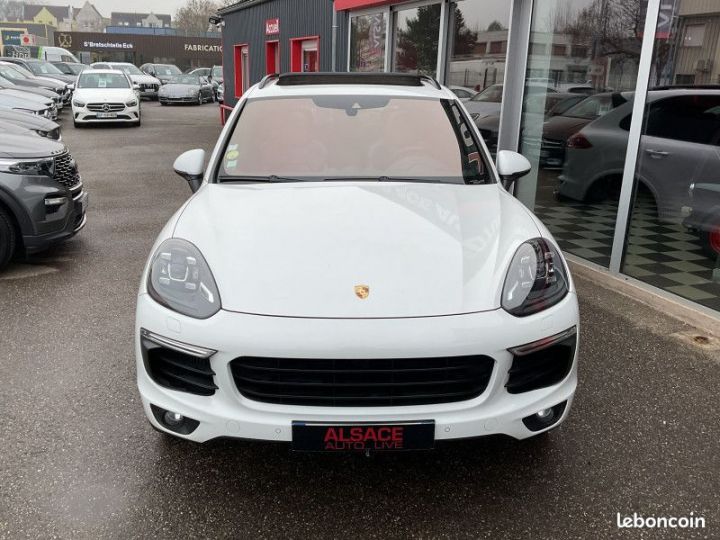 Porsche Cayenne (958) 3.0 262CH DIESEL PLATINUM EDITION Blanc - 2