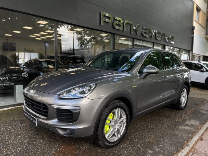 Porsche Cayenne (958) 3.0 416CH S E-HYBRID Gris - 4